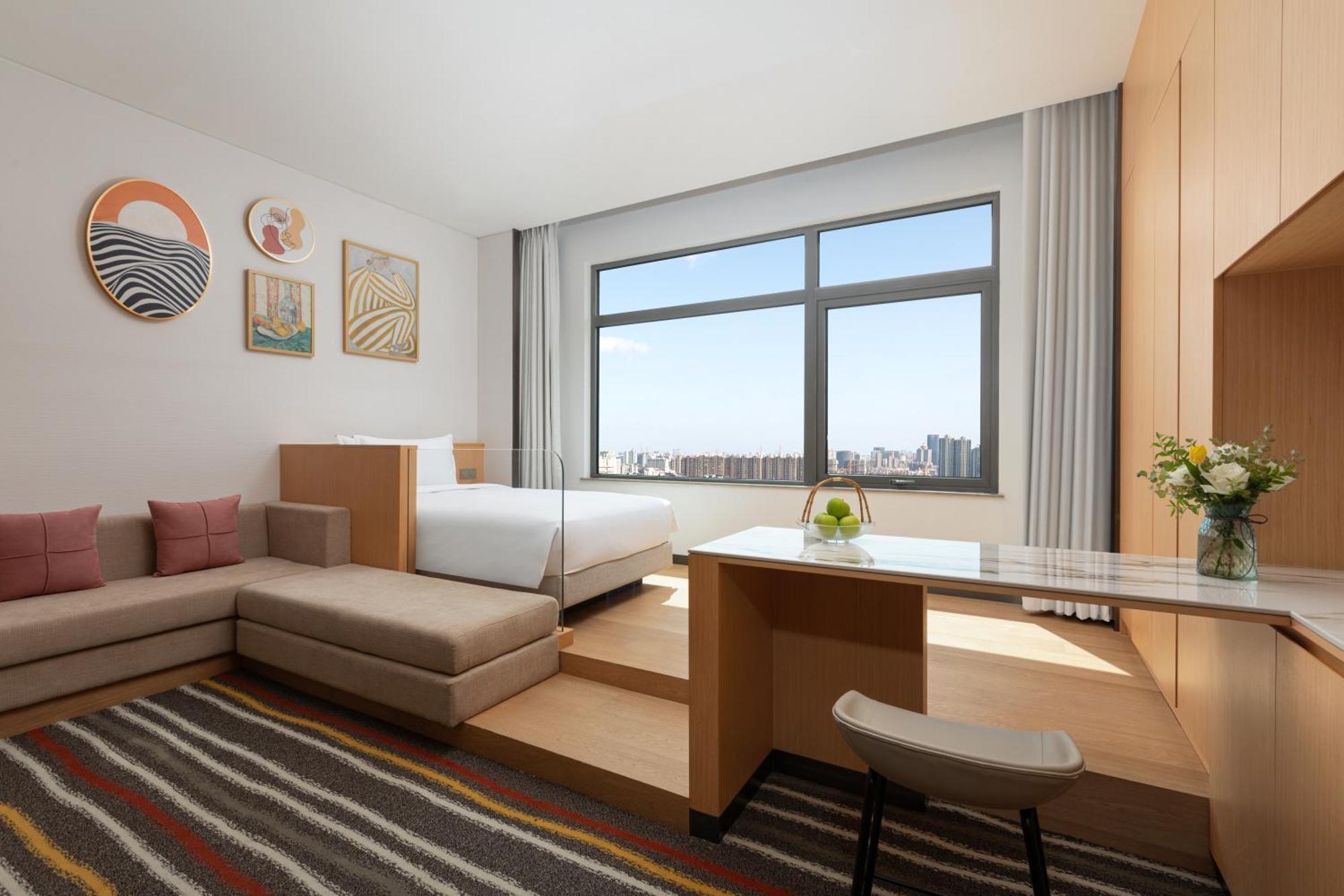 Fraser Place Wujiaochang Shanghai - Adjoin Business Center, Free Minibar Exterior foto